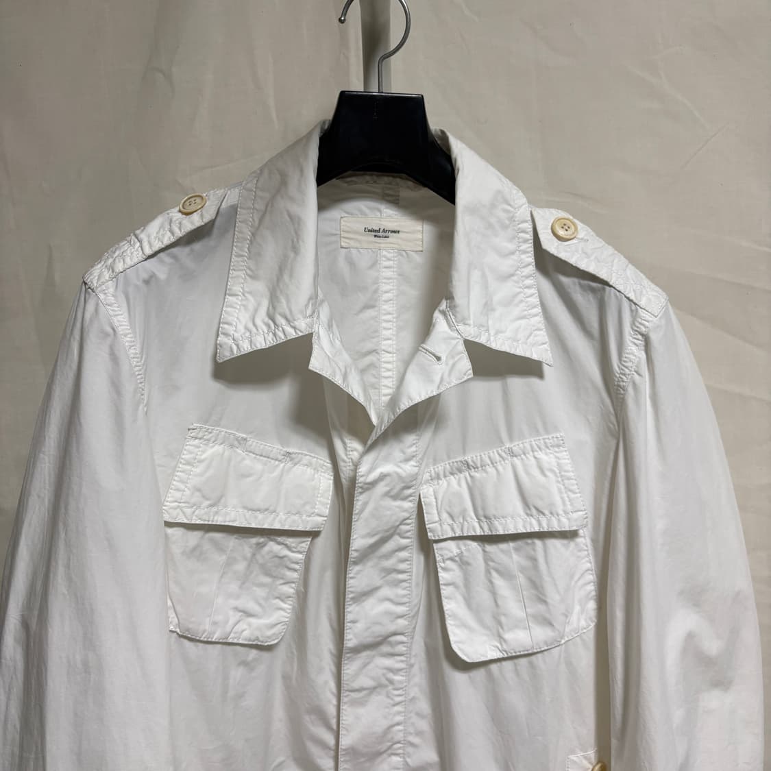 유나이티드 애로우즈 화이트라벨 정글 퍼티그 자켓 / 에크루, 3 상품이미지2