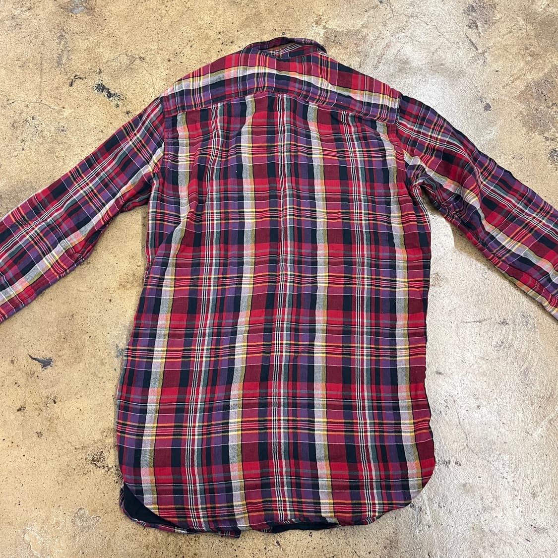 [정품/XS] 폴로 랄프로렌 체크 셔츠 긴팔 남방 b19 상품이미지4