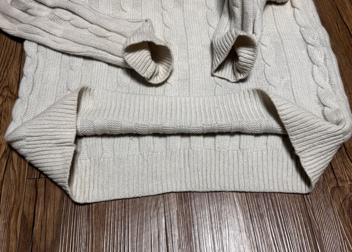 일본 노르웨이 눈꽃 패턴 니트 스웨터 상품이미지4