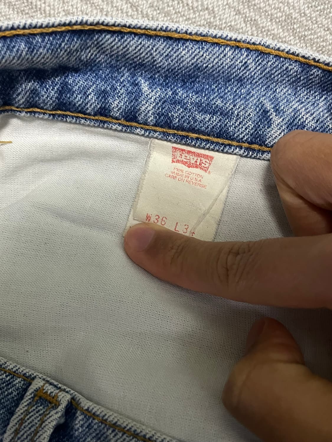 93년도 제조 미제 리바이스 510 상품이미지5