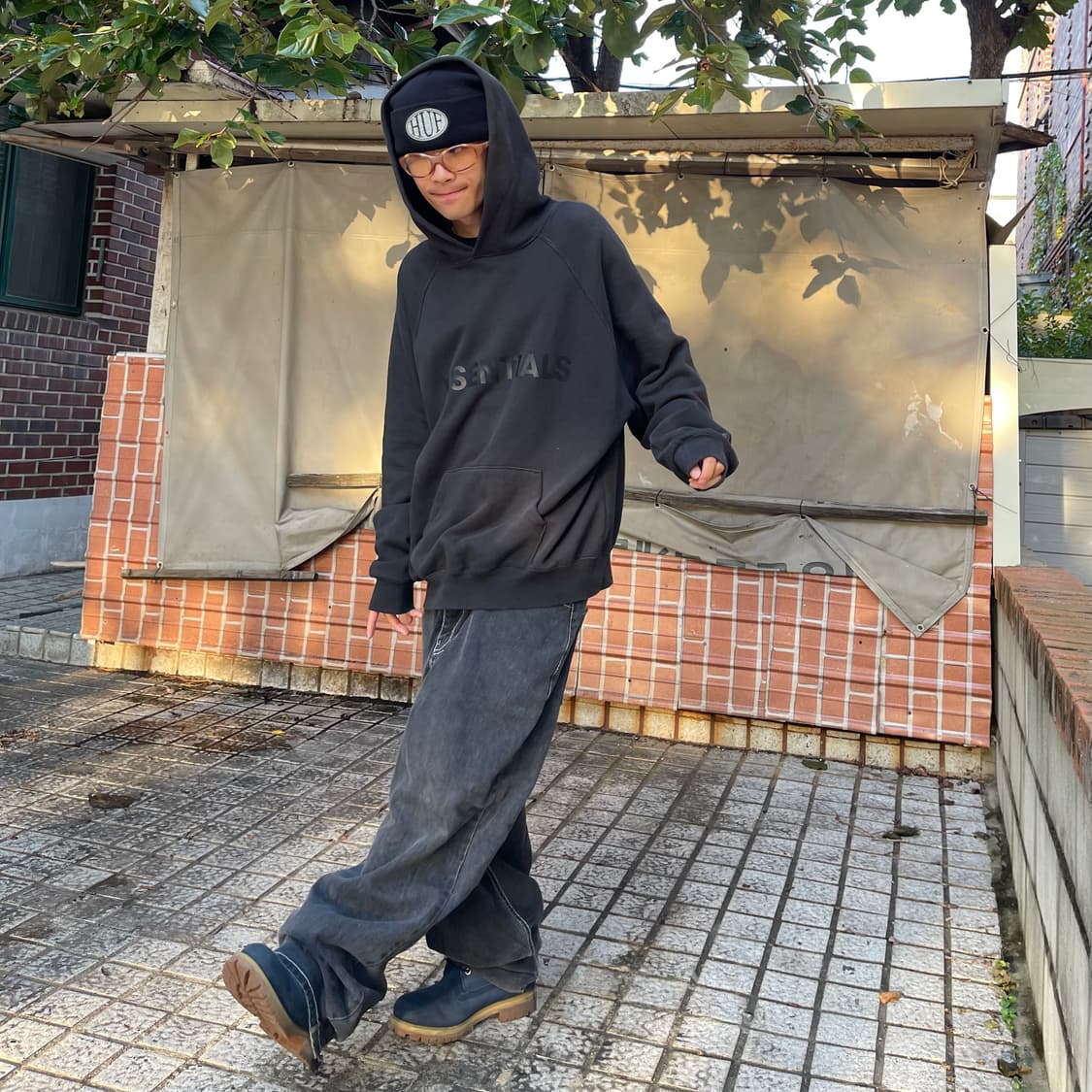 허프 홀로그램 비니 상품이미지1