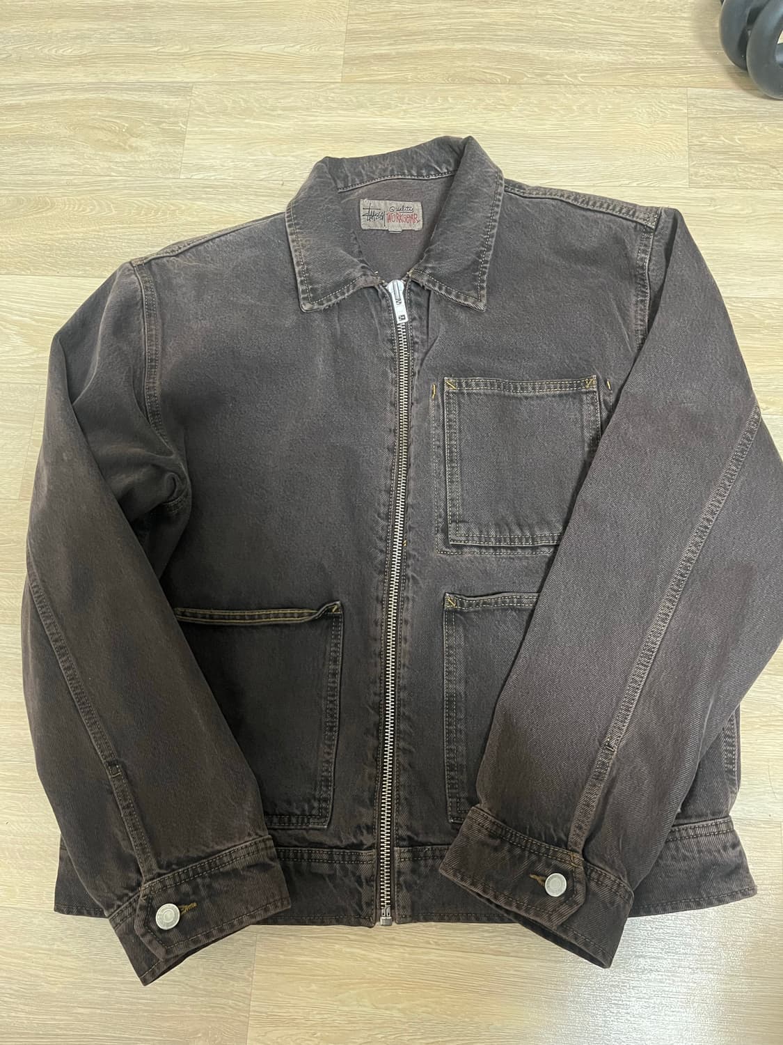 (M) 스투시 데님 집 워크자켓 상품이미지2