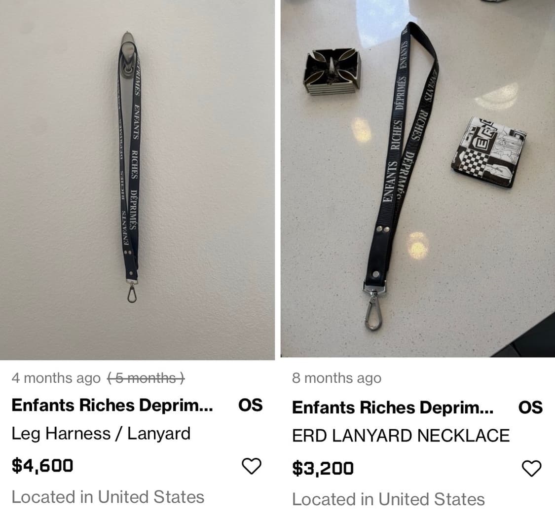 레더 로고 랜야드  상품이미지2