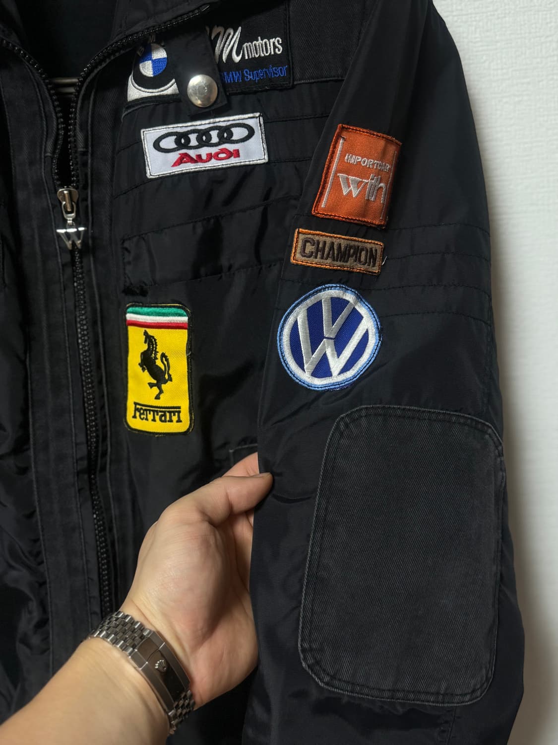 빈티지 모터사이클 레이싱자켓 100-105ㅍㅍ 상품이미지3