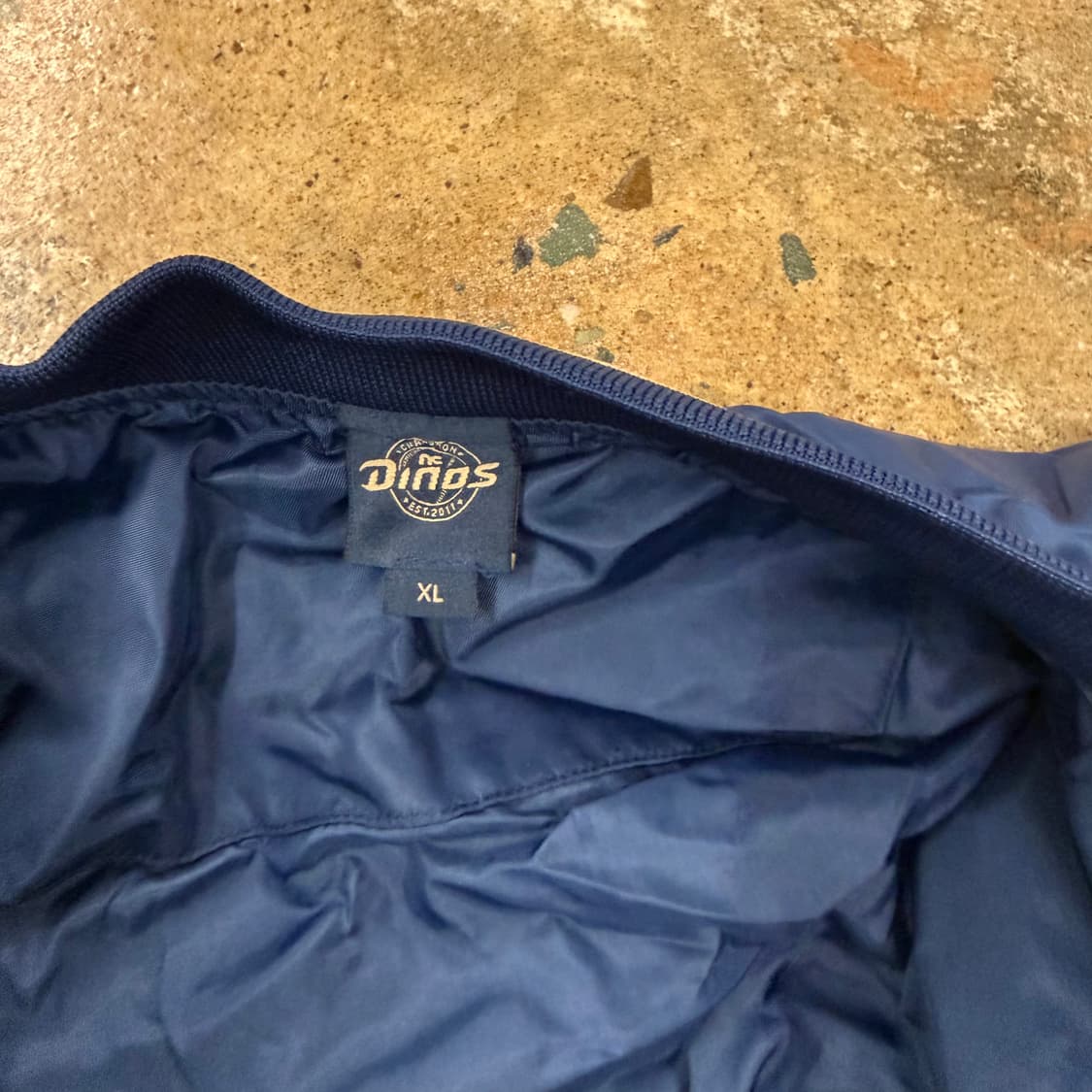 [정품/XL] 데상트 NC 다이노스 야구 춘추점퍼 b10 상품이미지5