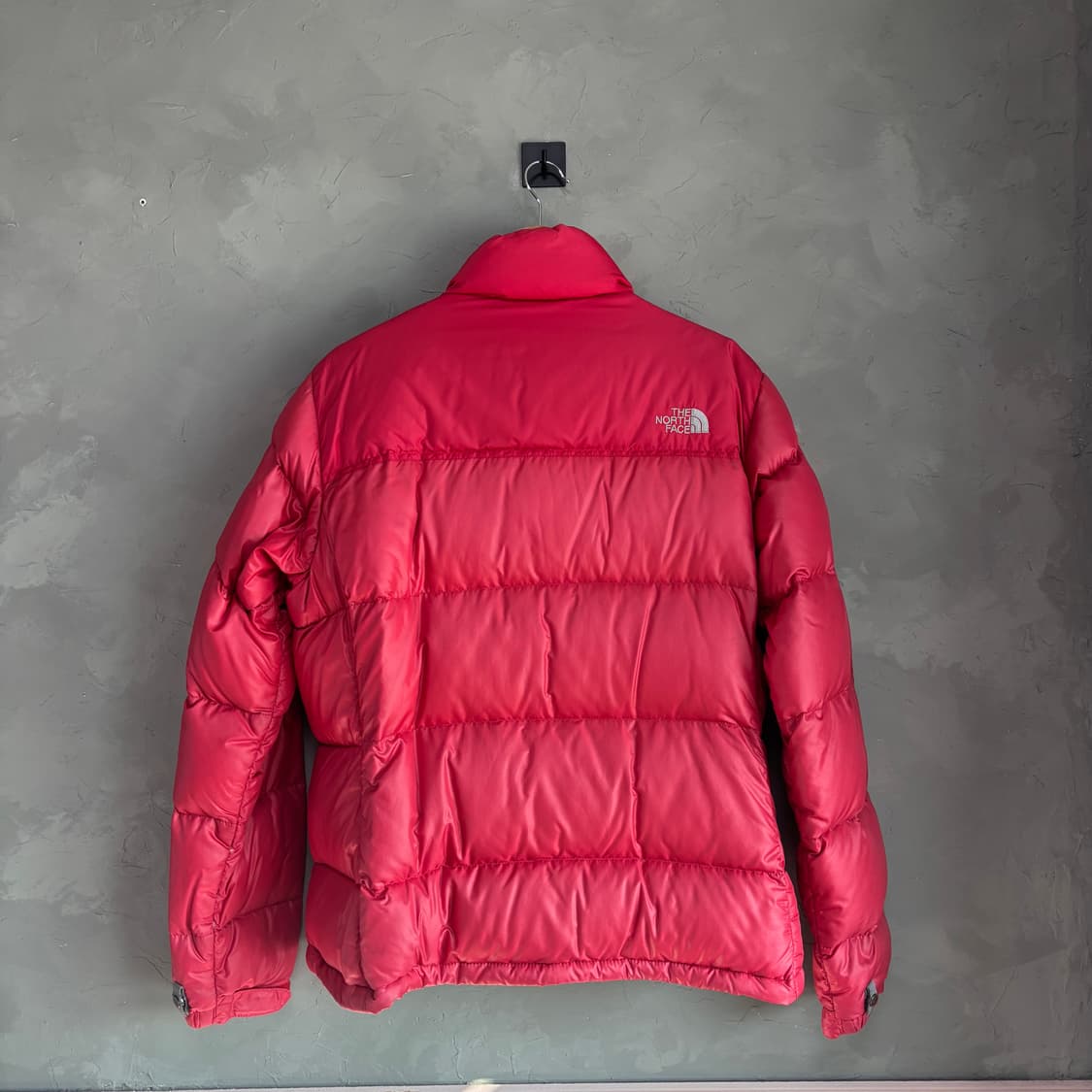 노스페이스 700 눕시 구스다운 패딩 빨강 상품이미지4