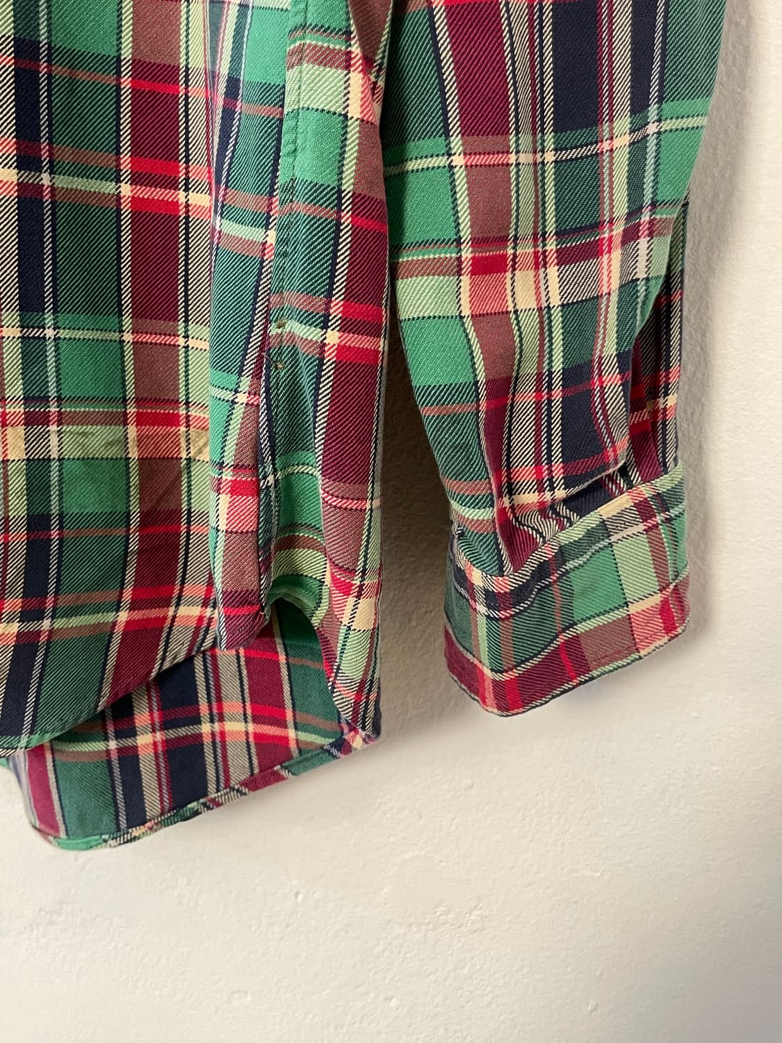 폴로 커스텀핏 체크 셔츠  상품이미지6