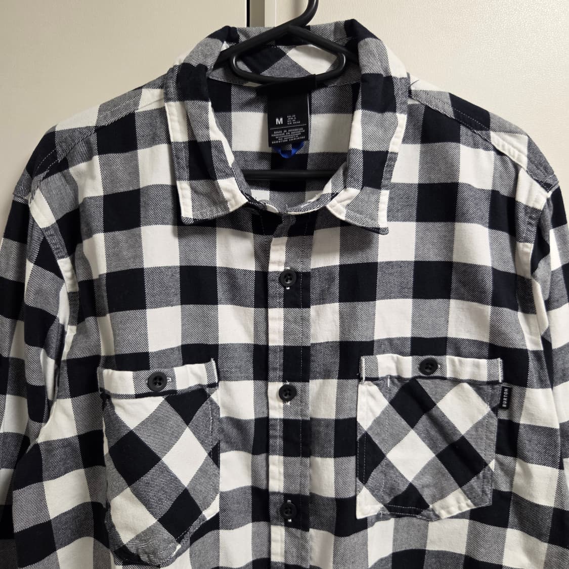 Burton 잉글랜드 플란넬 체크 셔츠 L(100) 상품이미지2