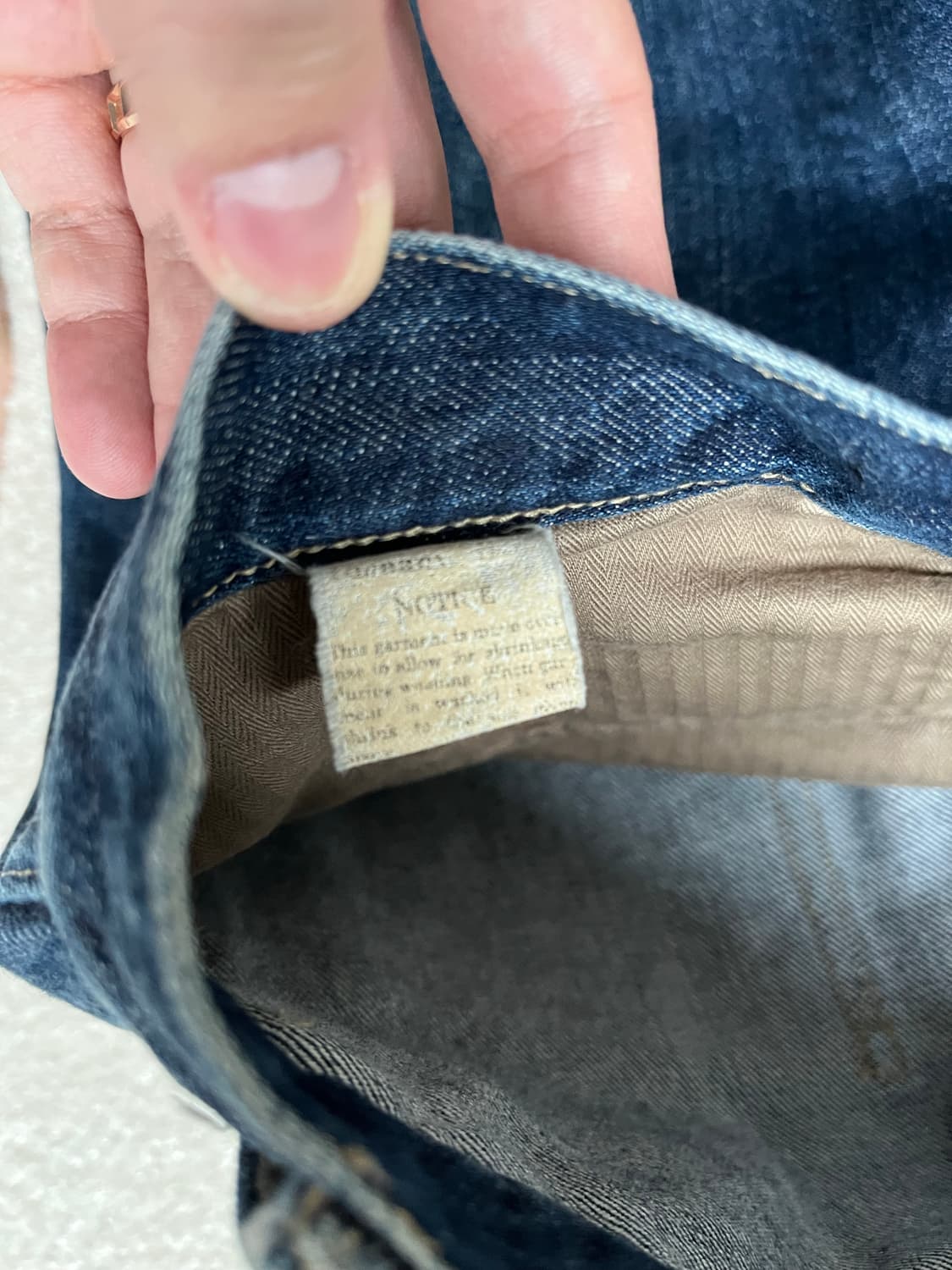 피그벨 메이커스 페이딩 데님 팬츠 (31-32) 상품이미지7