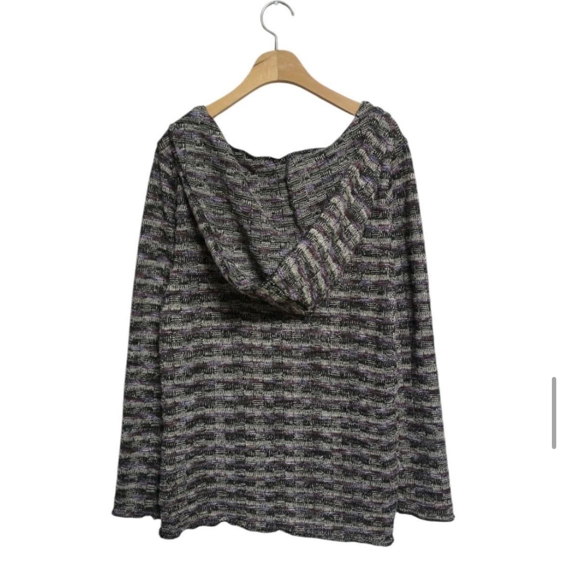 모래하우스 마야 니트 후디 퍼플 상품이미지5