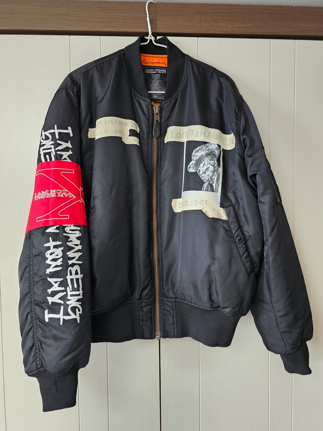 아임낫어휴먼빙 MA1자켓 상품이미지1