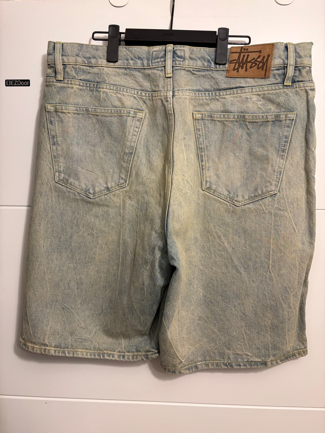 스투시 데님 빅올 쇼츠 샌드워시 사이즈 34 상품이미지4