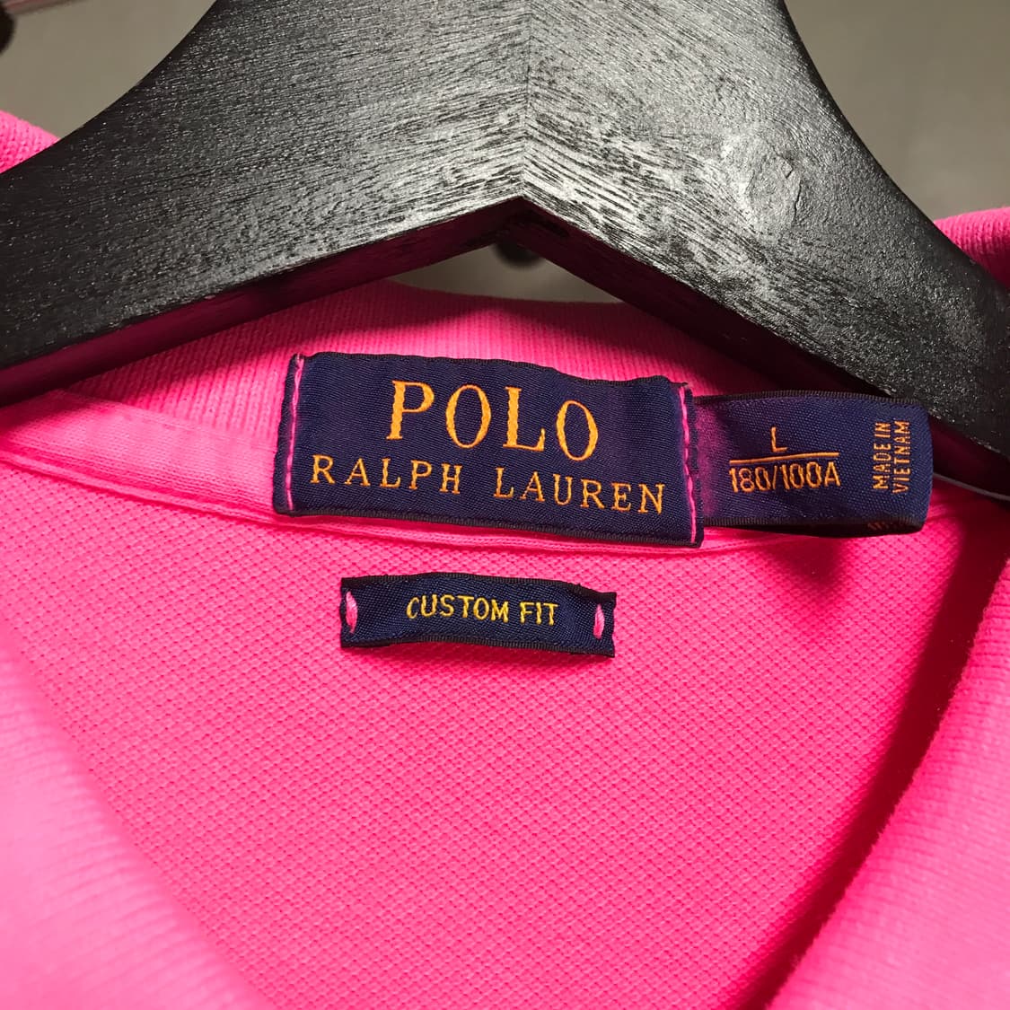 폴로 랄프로렌 PK 반팔 카라티 핑크 L 상품이미지6