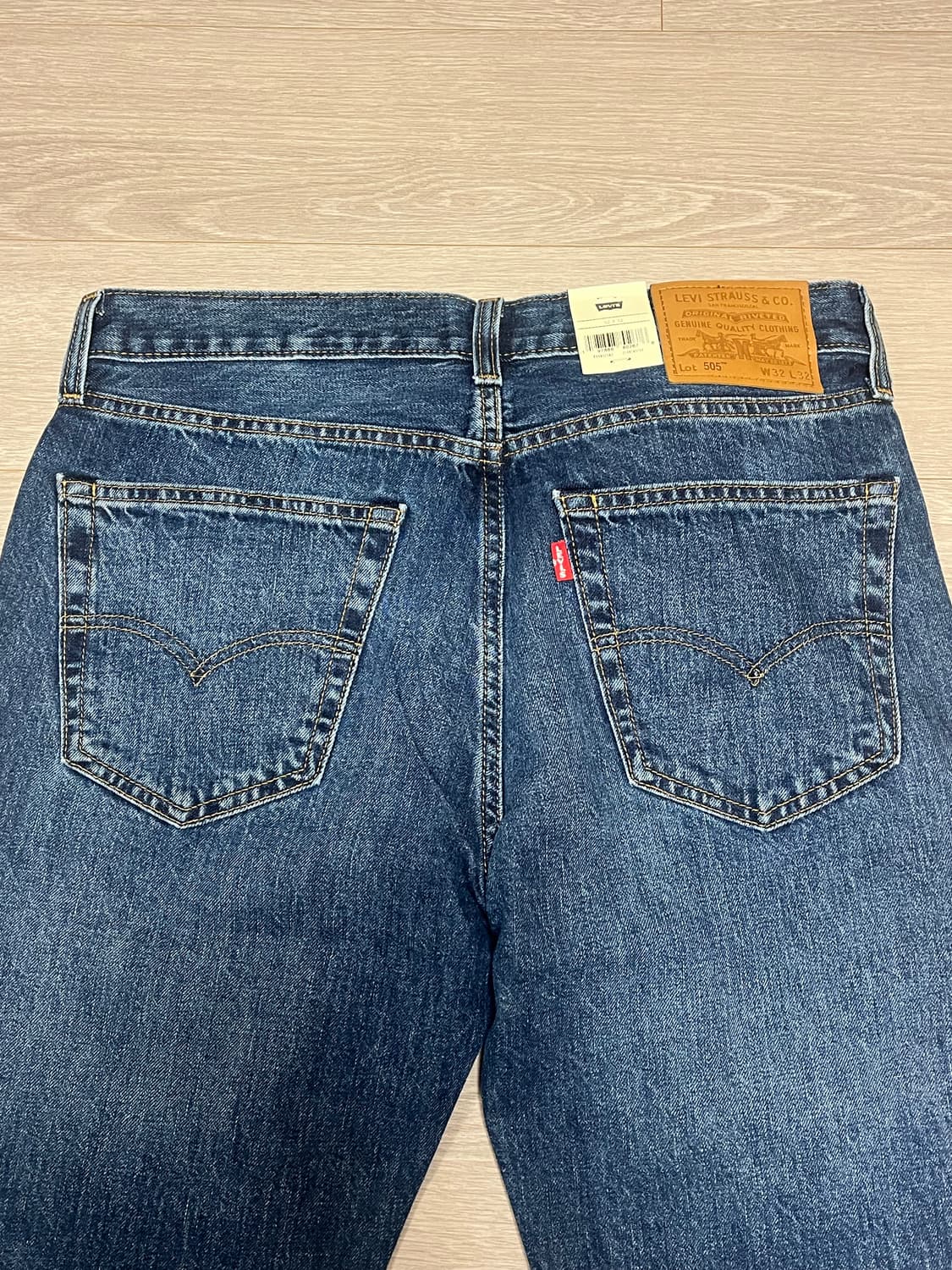 (새상품) 리바이스 505 셀비지 데님 프리미엄라인 청바지 상품이미지8