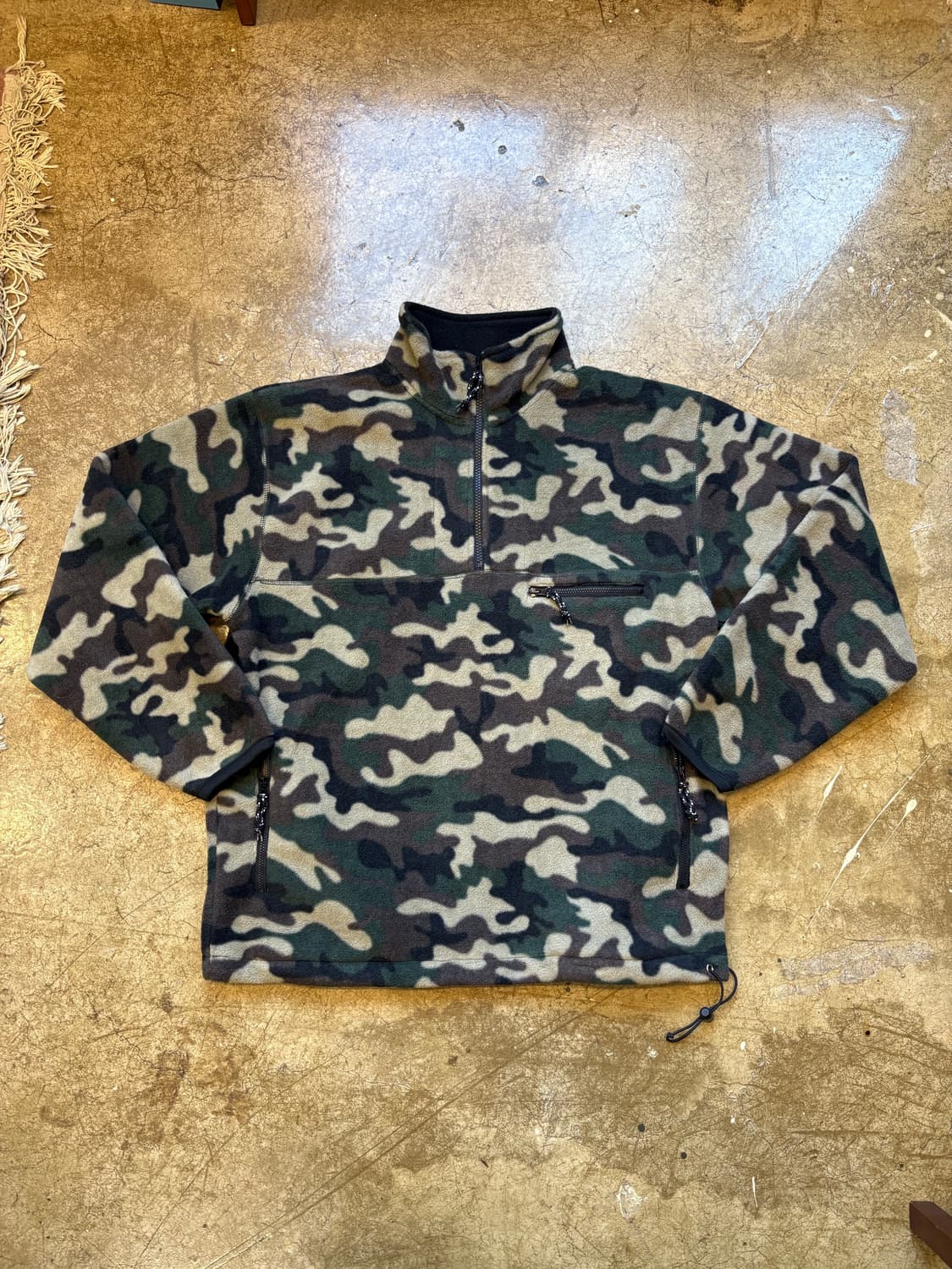 HILLCROP 카모 플리스 풀오버 상품이미지1