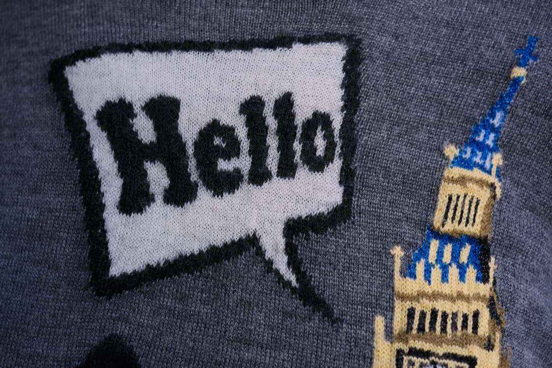 UK back button knit top 상품이미지5