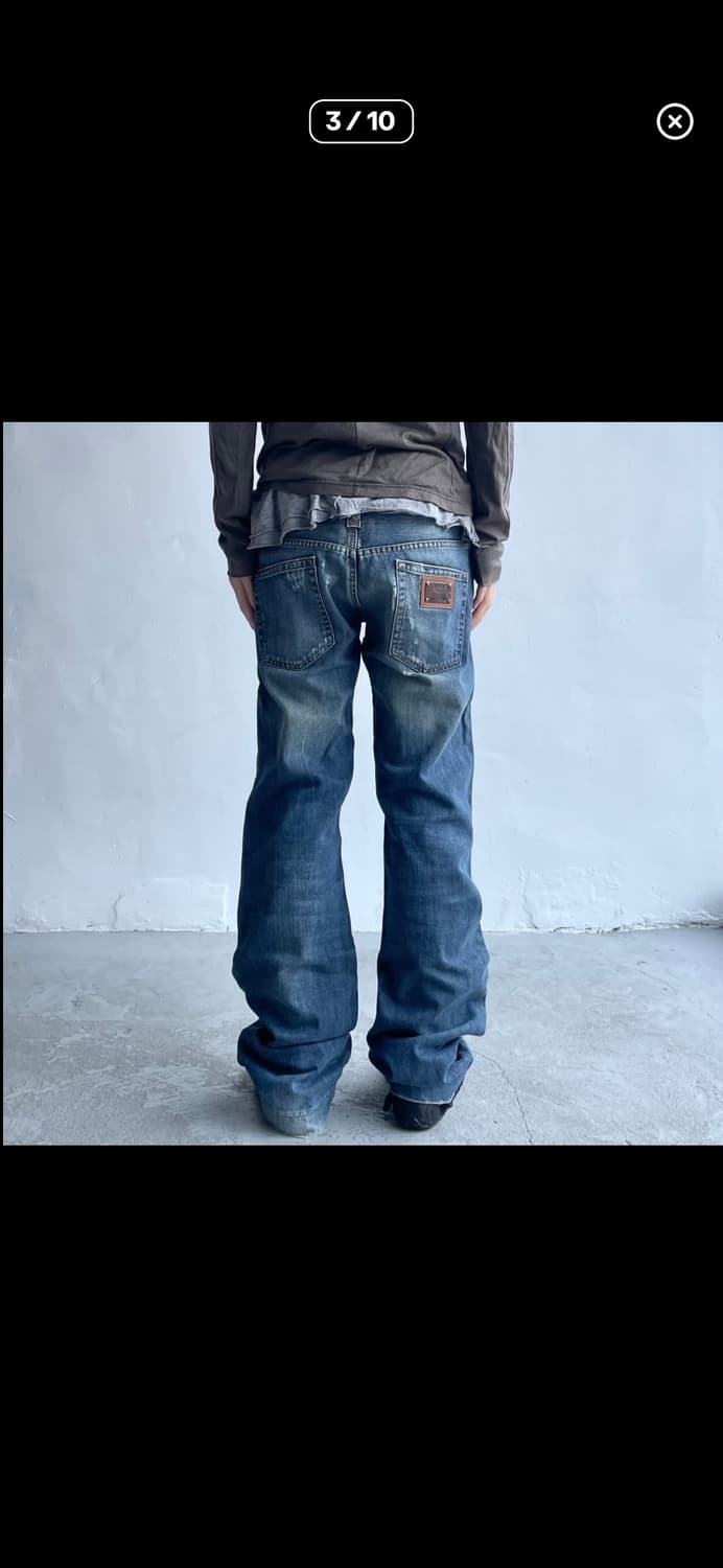 돌체앤가바나 더블집 데님 팬츠 상품이미지3