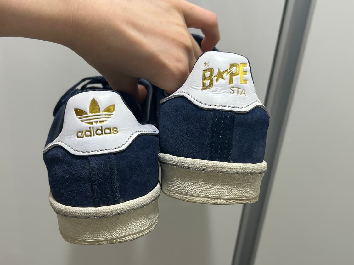 베이프 아디다스 캠퍼스 80s 네이비 상품이미지6