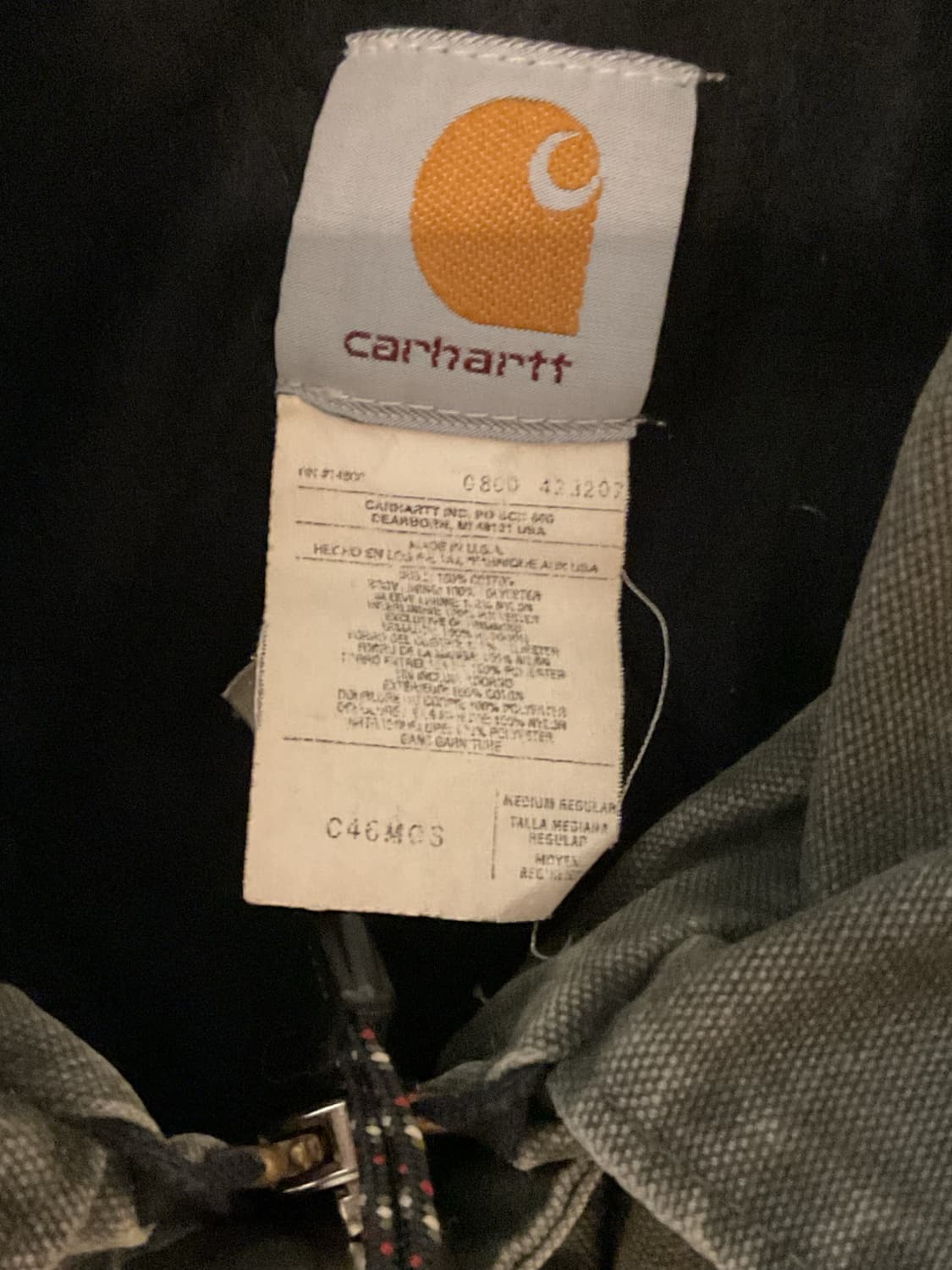 00s carhartt mos jacket 상품이미지3