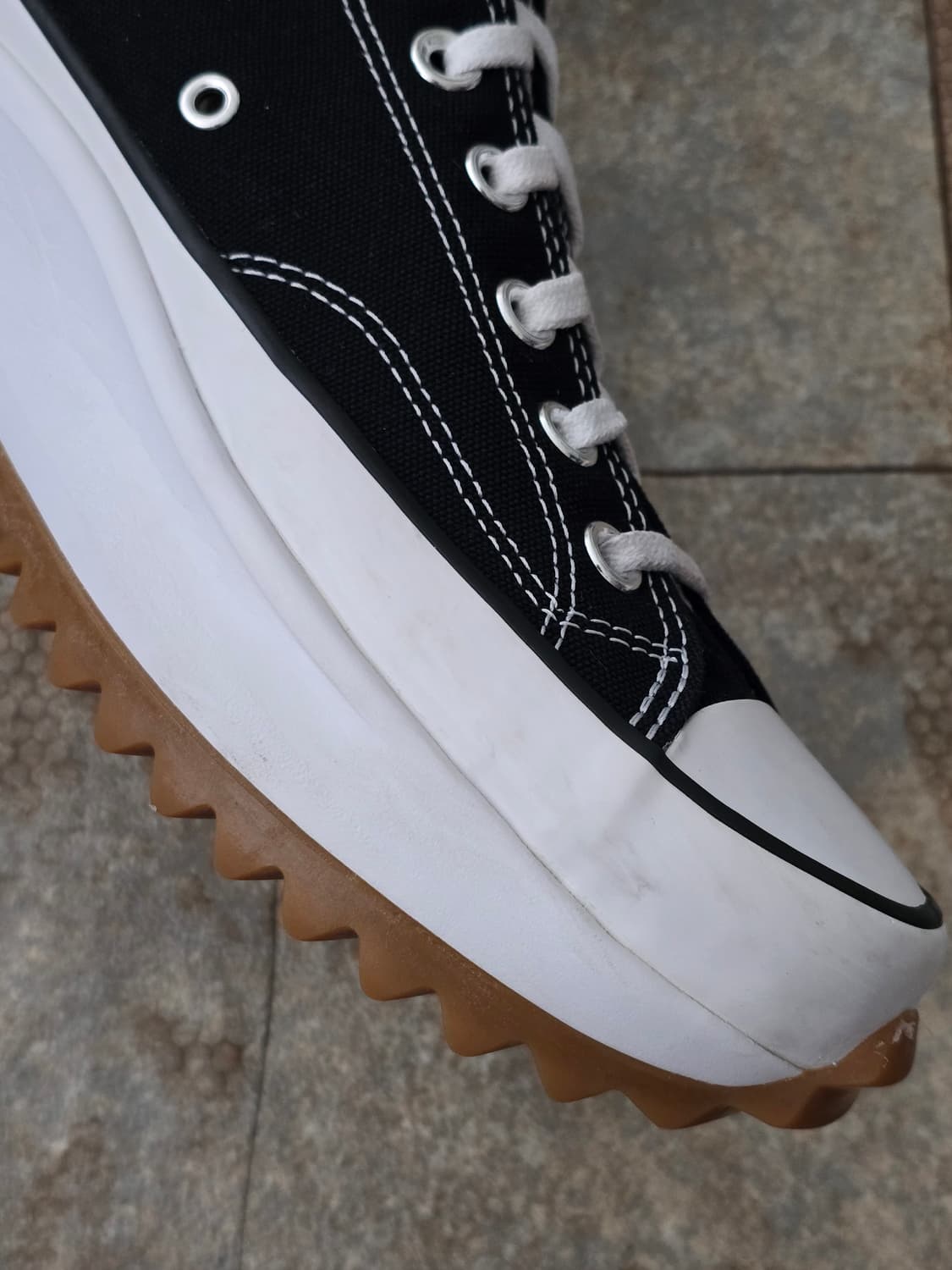 (280)컨버스 런스타 하이크 로우 검흰  상품이미지6