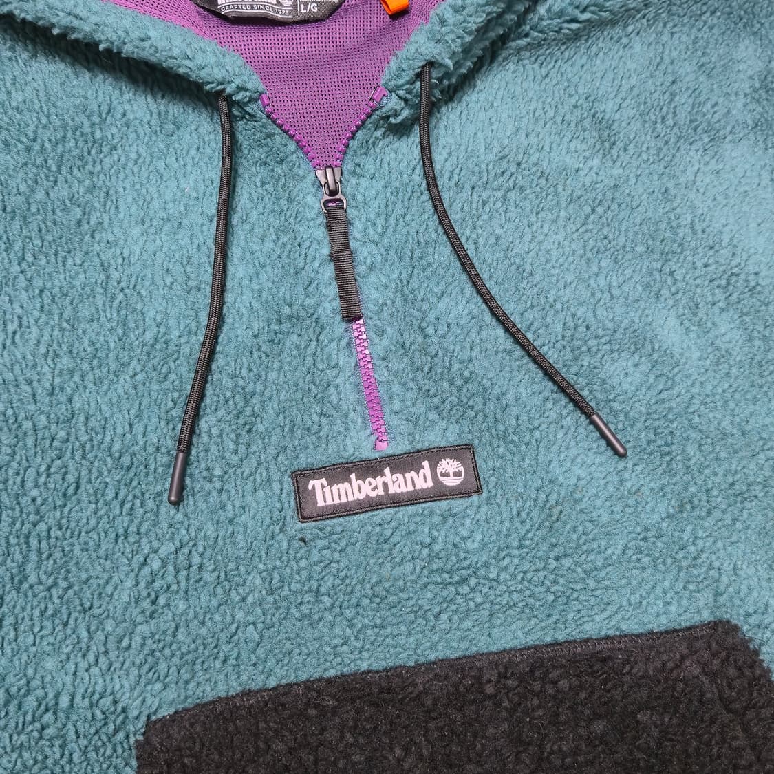 팀버랜드 오버핏 뽀글이 후리스 L/G 상품이미지3