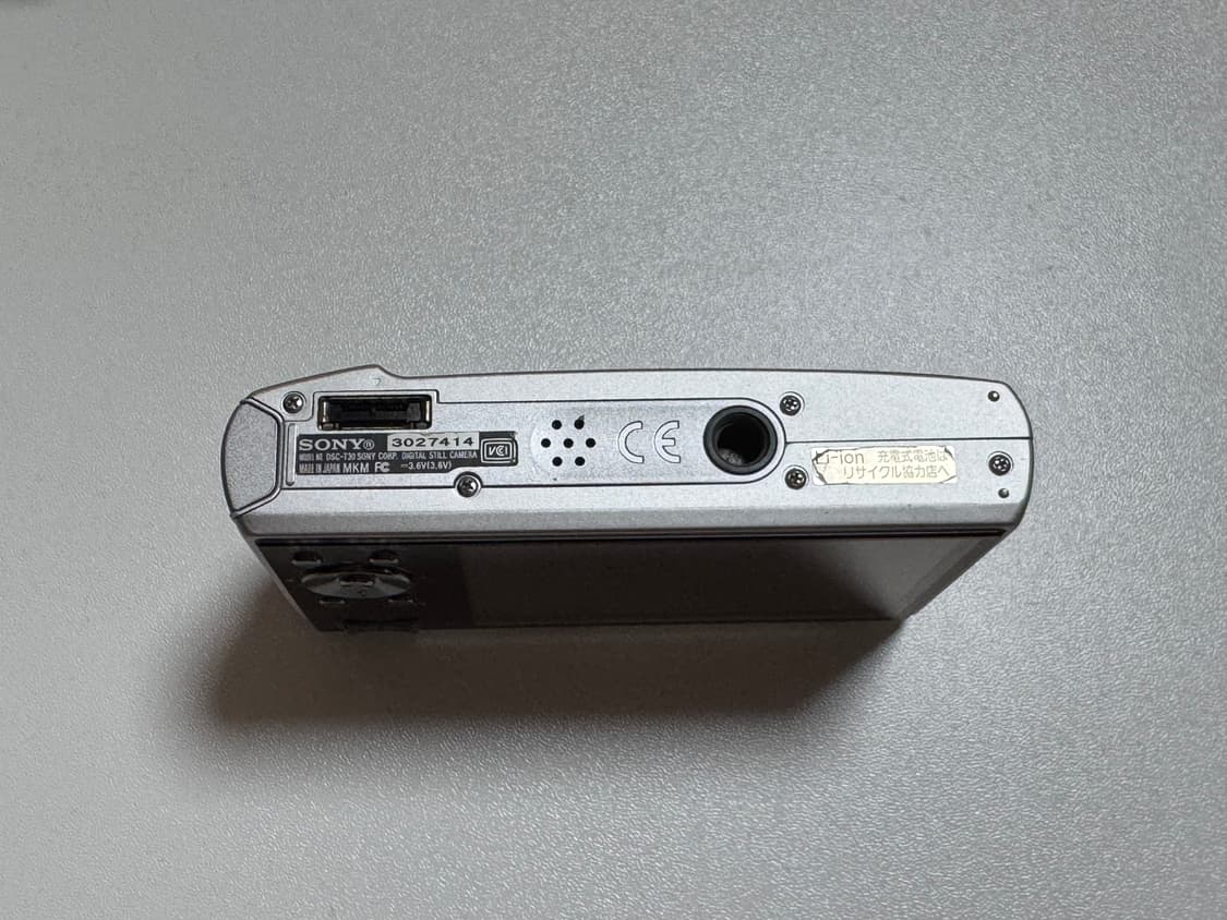 하자품) 작동O 소니 사이버샷 T30 디카 상품이미지4