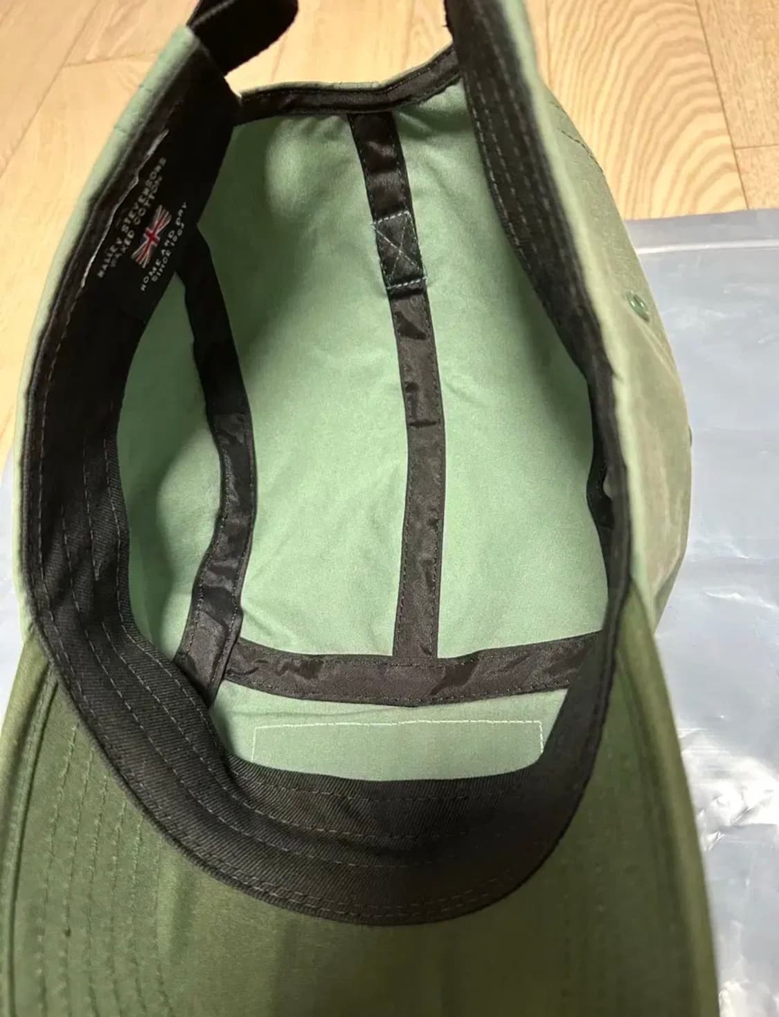 슈프림 왁스드 코튼 캠프캡 그린 - 21FW 상품이미지3