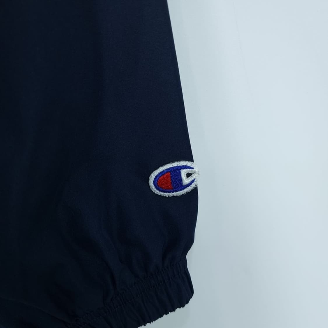 [챔피온] 로고 자수 후드 아노락 바람막이 네이비 M18411 상품이미지7