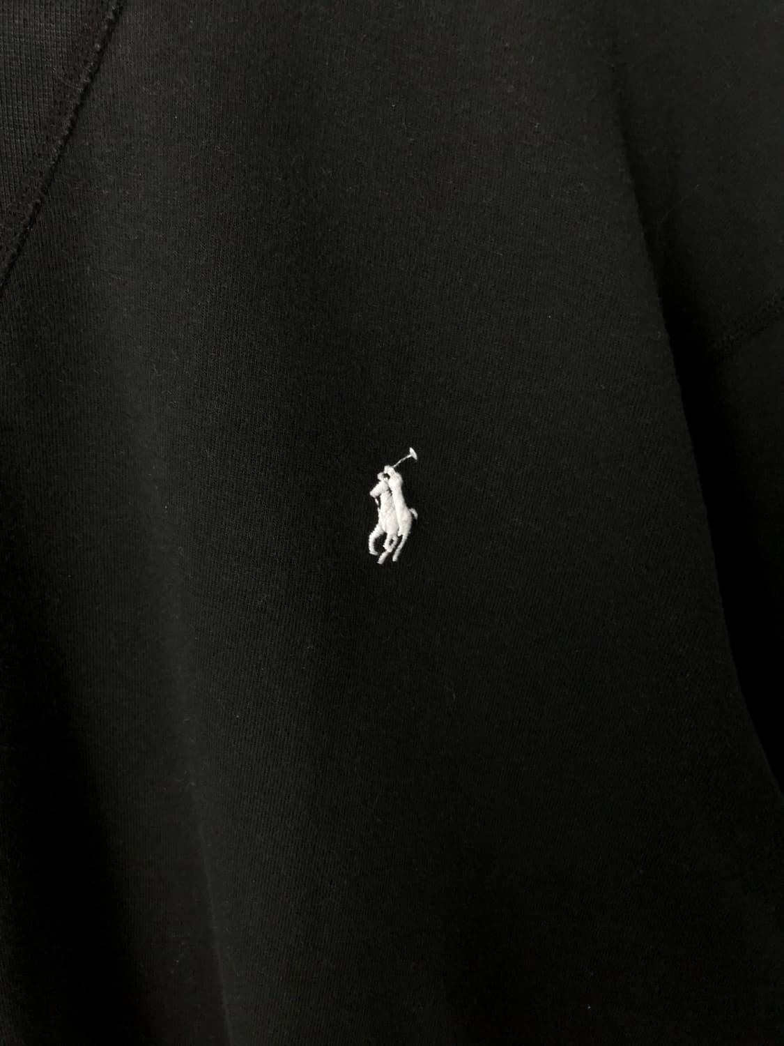 폴로 랄프로렌 자수로고 블랙 맨투맨 상품이미지3