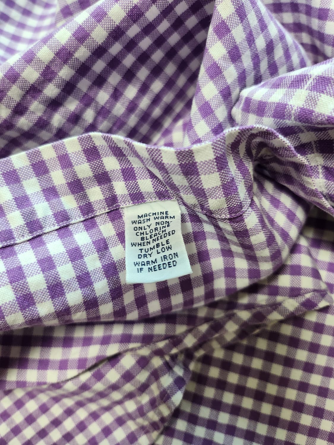 폴로랄프로렌 깅엄체크셔츠 (L 상품이미지9