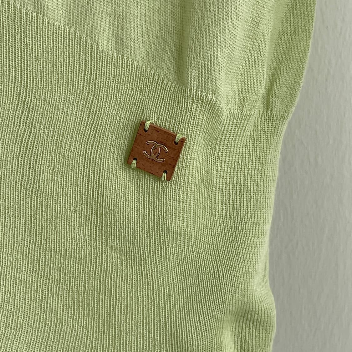 정품 샤넬 시스루 폴라 긴팔티 상품이미지5