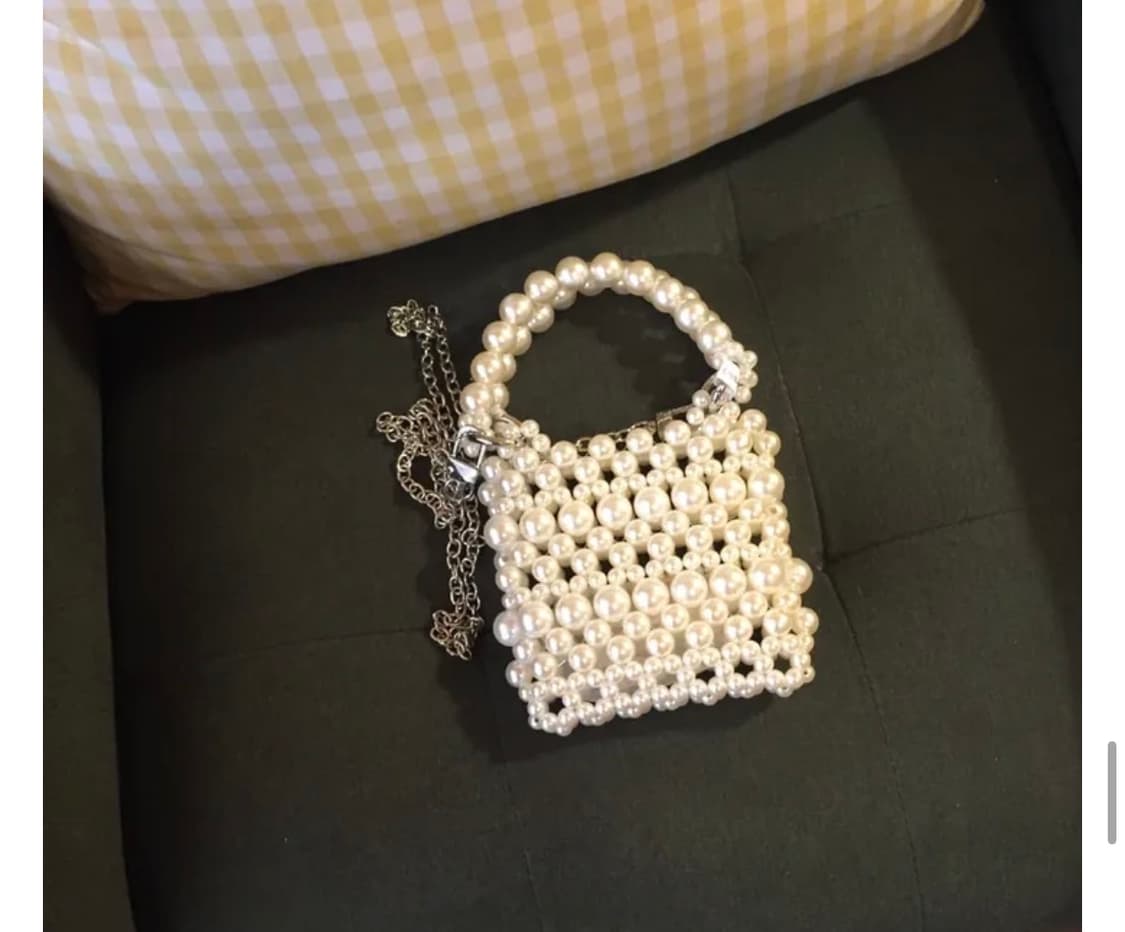 하우유 비즈 미니 크로스백 상품이미지1