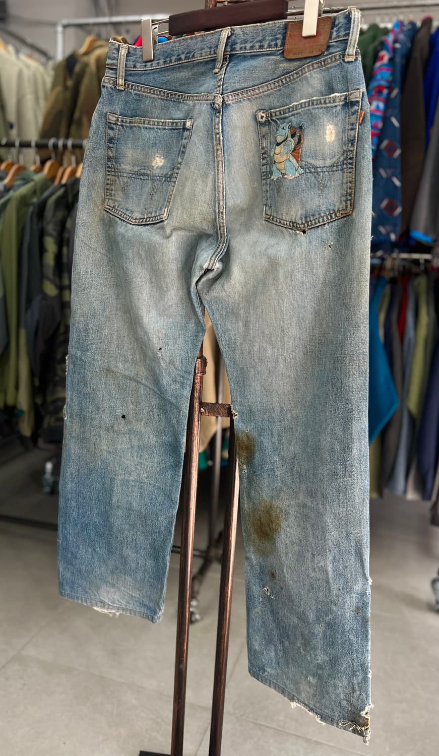 빈티지 EDWIN 505X 셀비지  상품이미지8