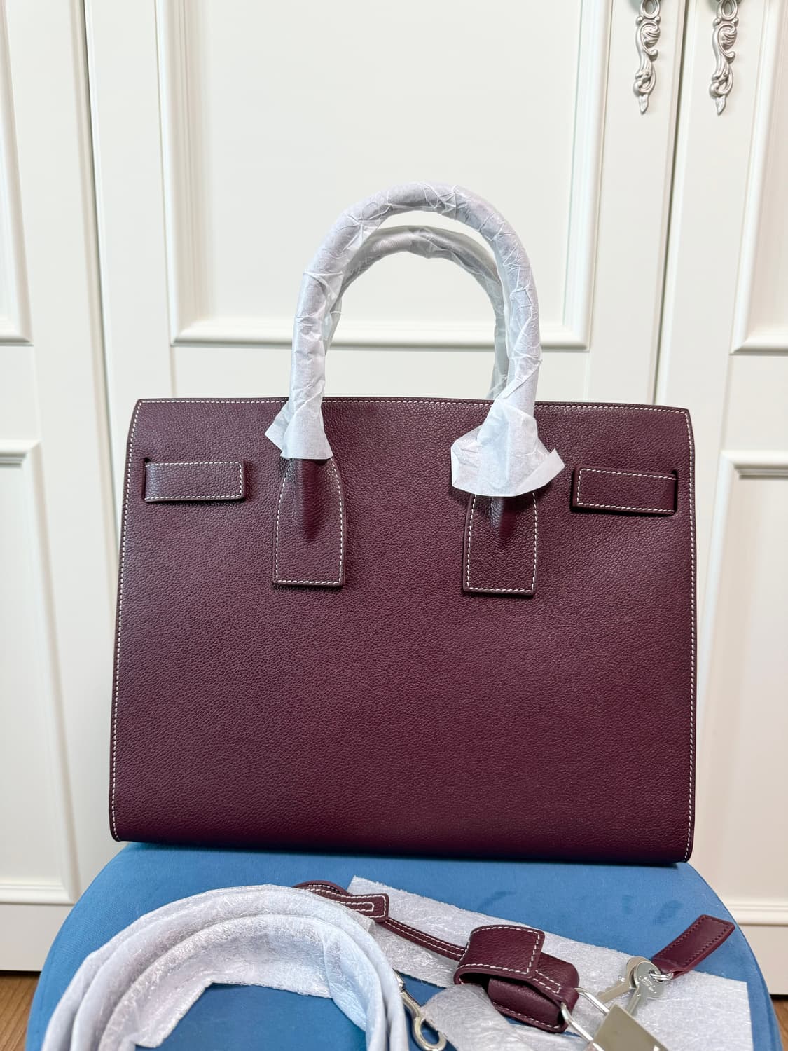 (새상품) 생로랑 삭드쥬르 S 사이즈 (스티치 한정판) 상품이미지2