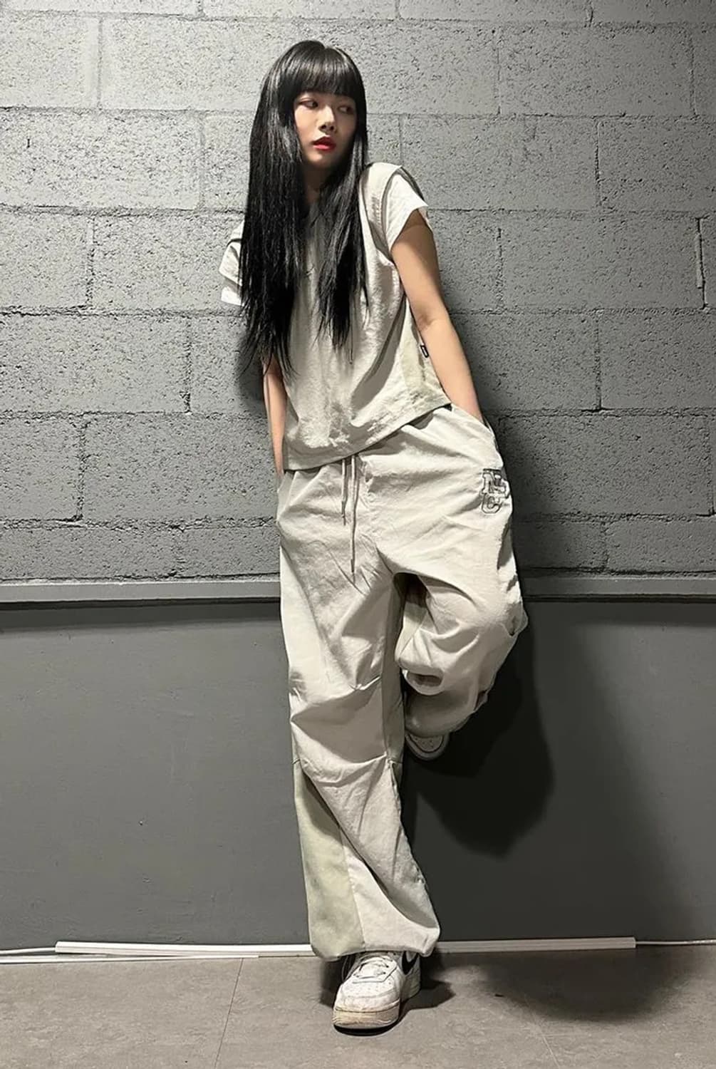 팬시클럽 유틸리티 나일론 후드 셋업 상품이미지3