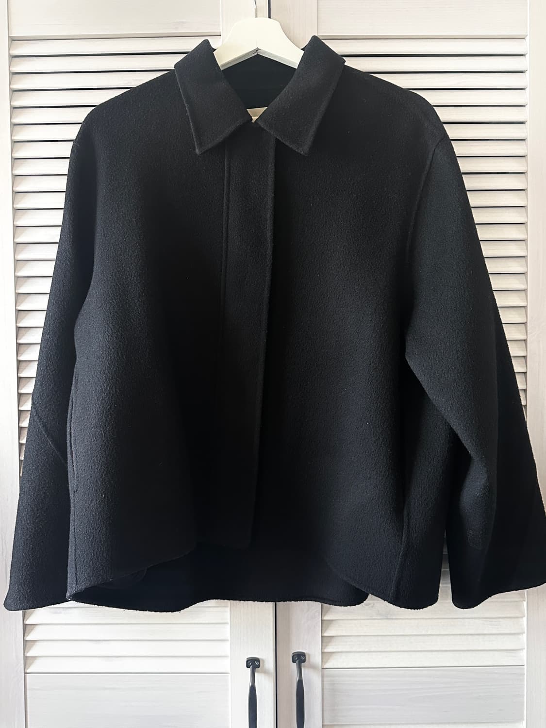 페미니크 Zip-up Half Handmade Coat (black) 상품이미지2