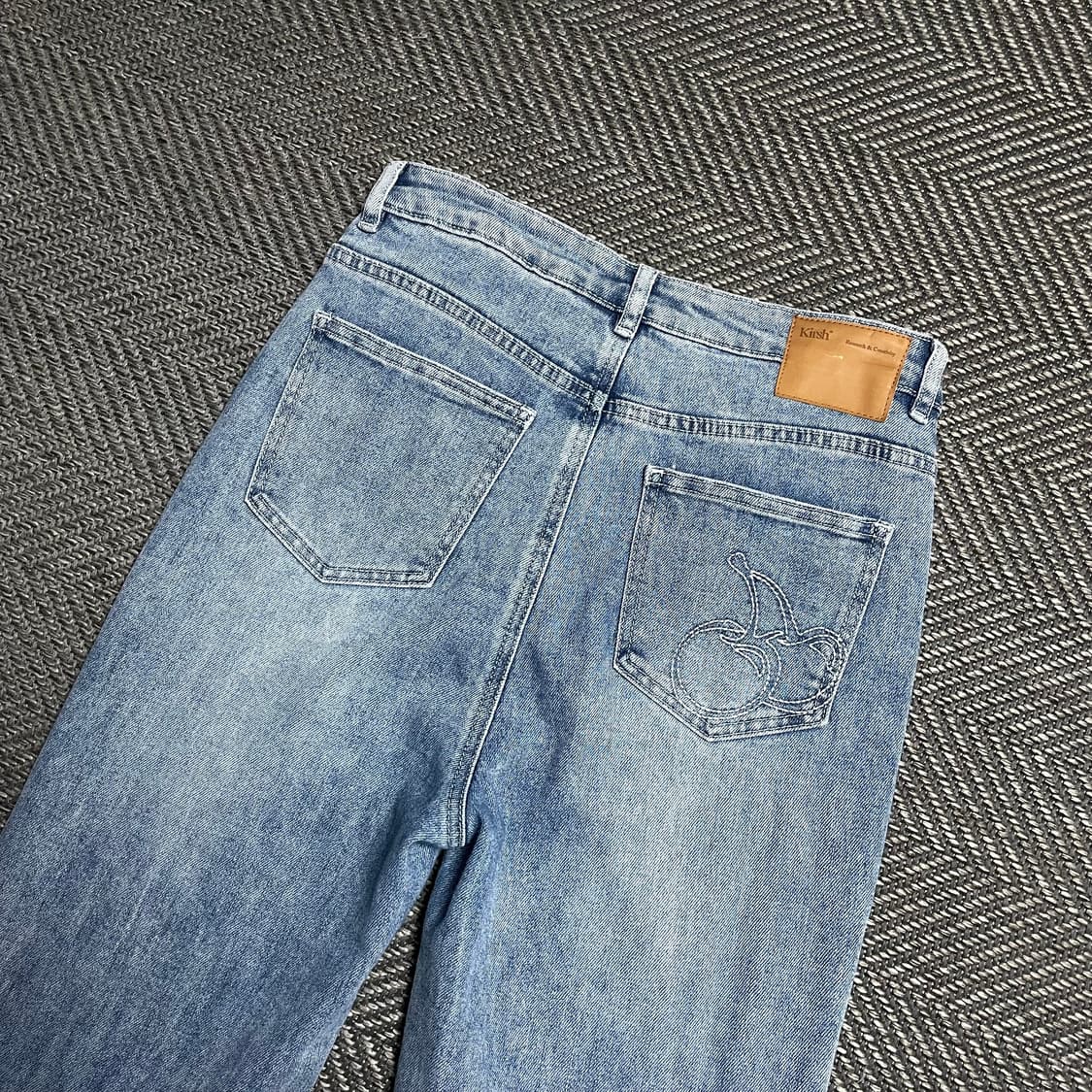 KIRSH 백포켓 스티치 슬림핏 데님 팬츠o 5293 상품이미지2