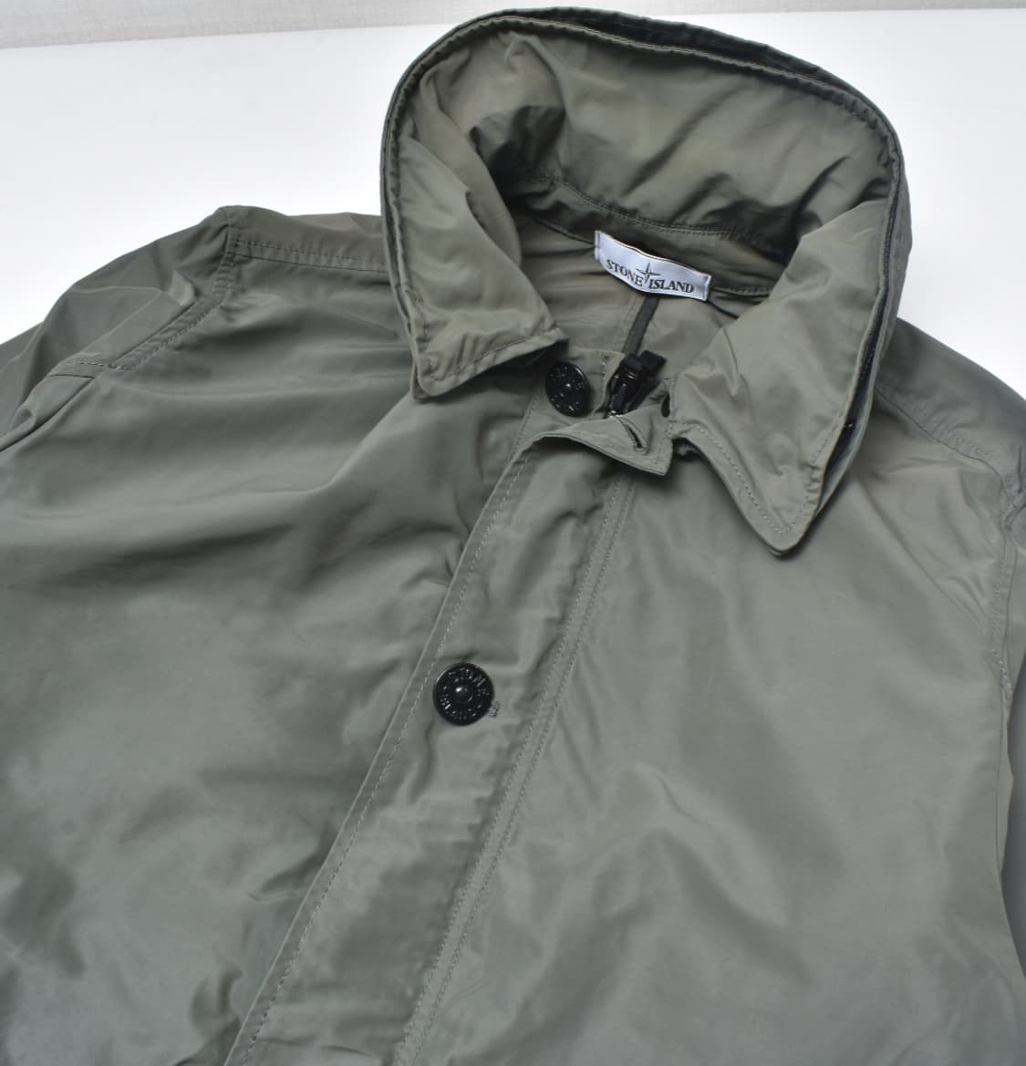 스톤아일랜드 백화점판 나일론 롱 야상 점퍼 100 상품이미지4
