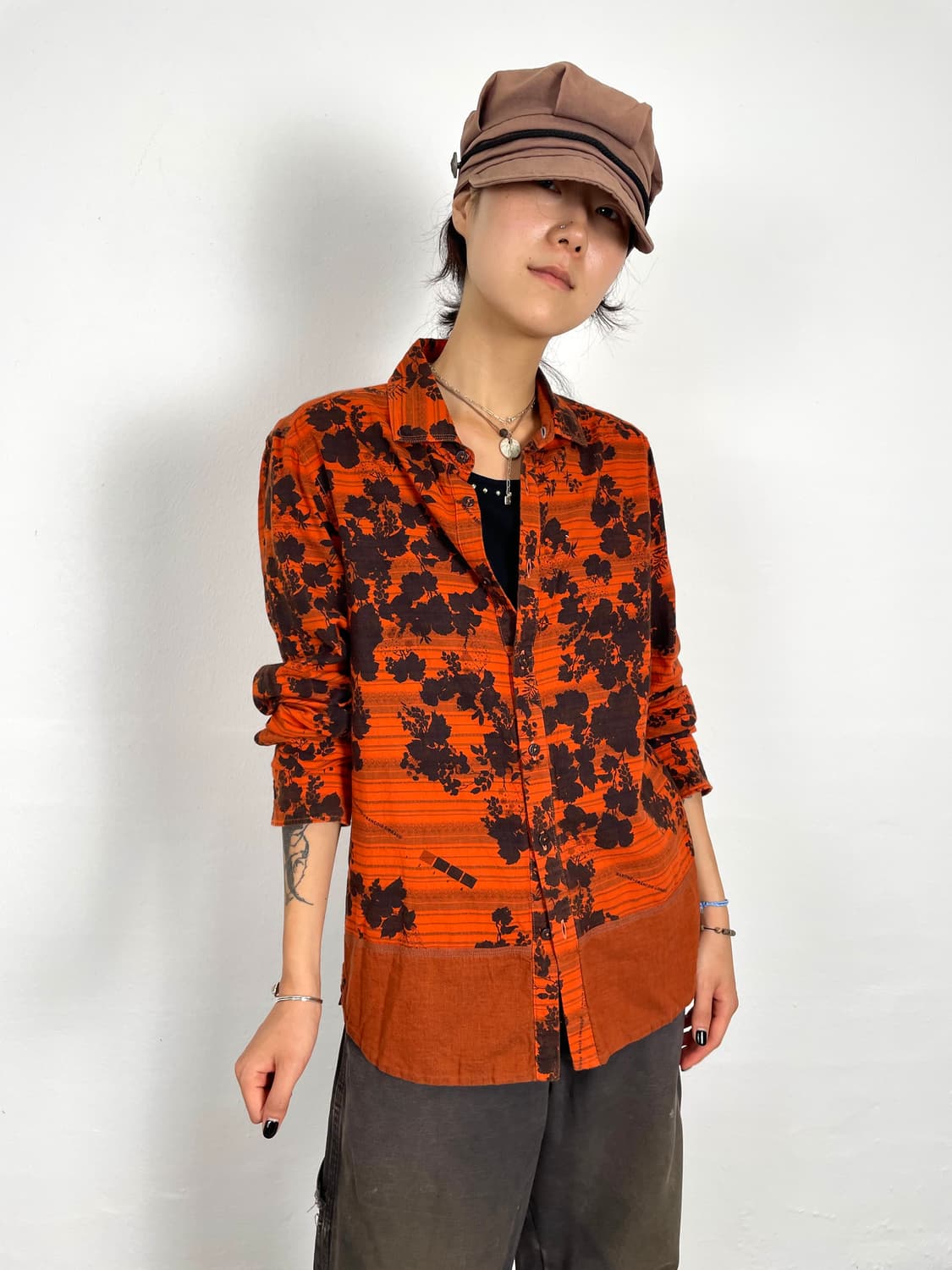 marathe francois girbaud pattern shirt   상품이미지3