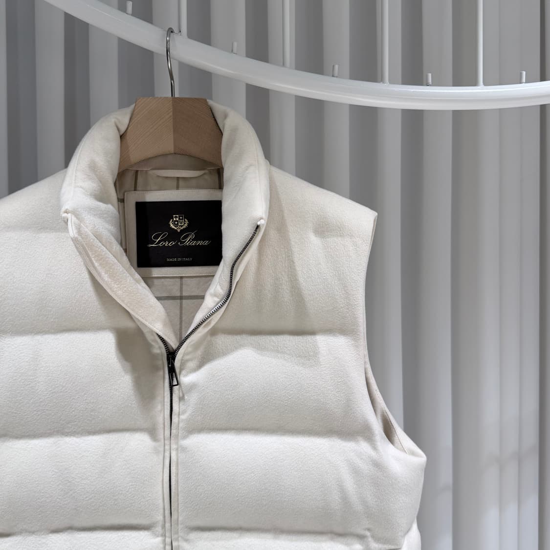 (A+/L) / 로로피아나 캐시미어 그린 스톰 시스템 패딩 조끼 베스트 상품이미지4