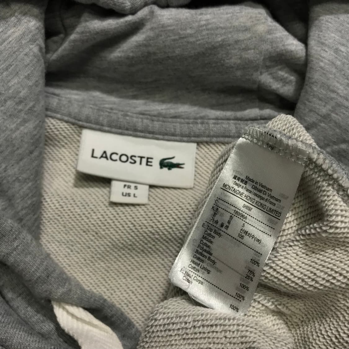 [[XL, A급] 라코스테(LACOSTE) 후드티셔츠@493 상품이미지5