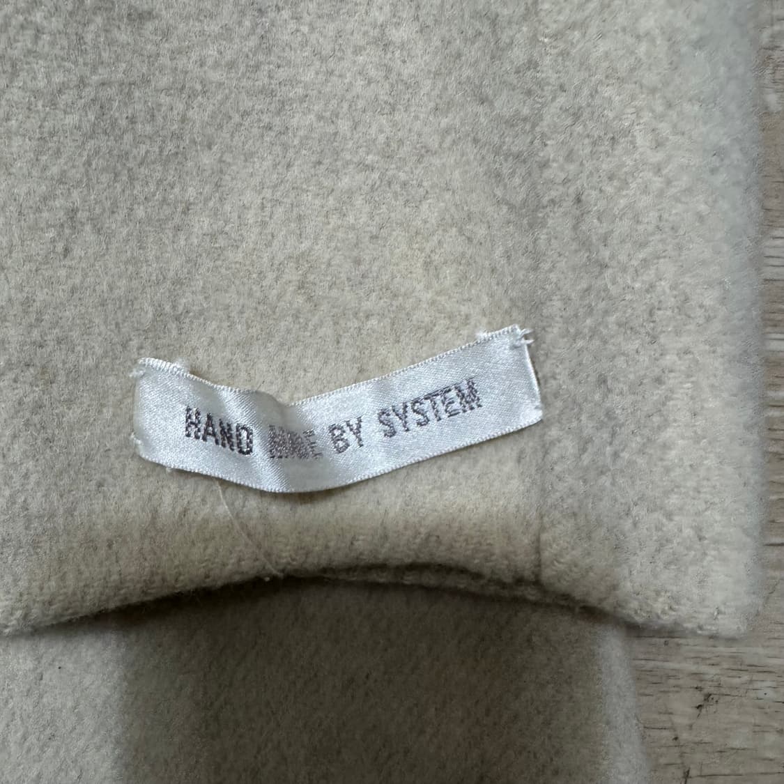 시스템 여성 모직 코트 상품이미지4