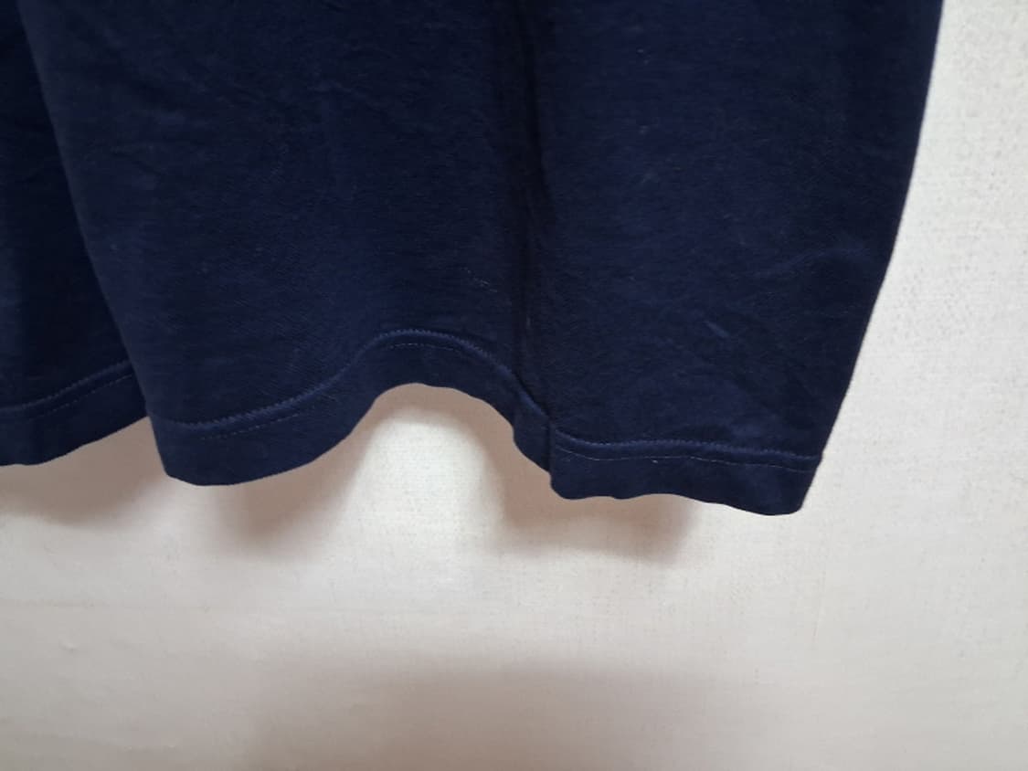 BALLY 발리 남성 반팔 카라티 네이비 실켓 곰보바닥 105 상품이미지7