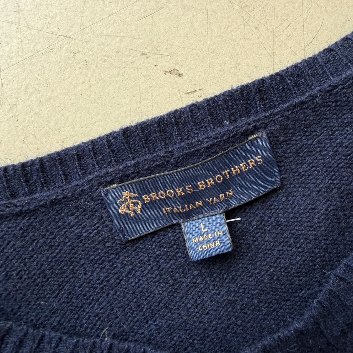 브룩스 브라더스 엠브로이드 니트 스웨터 상품이미지5