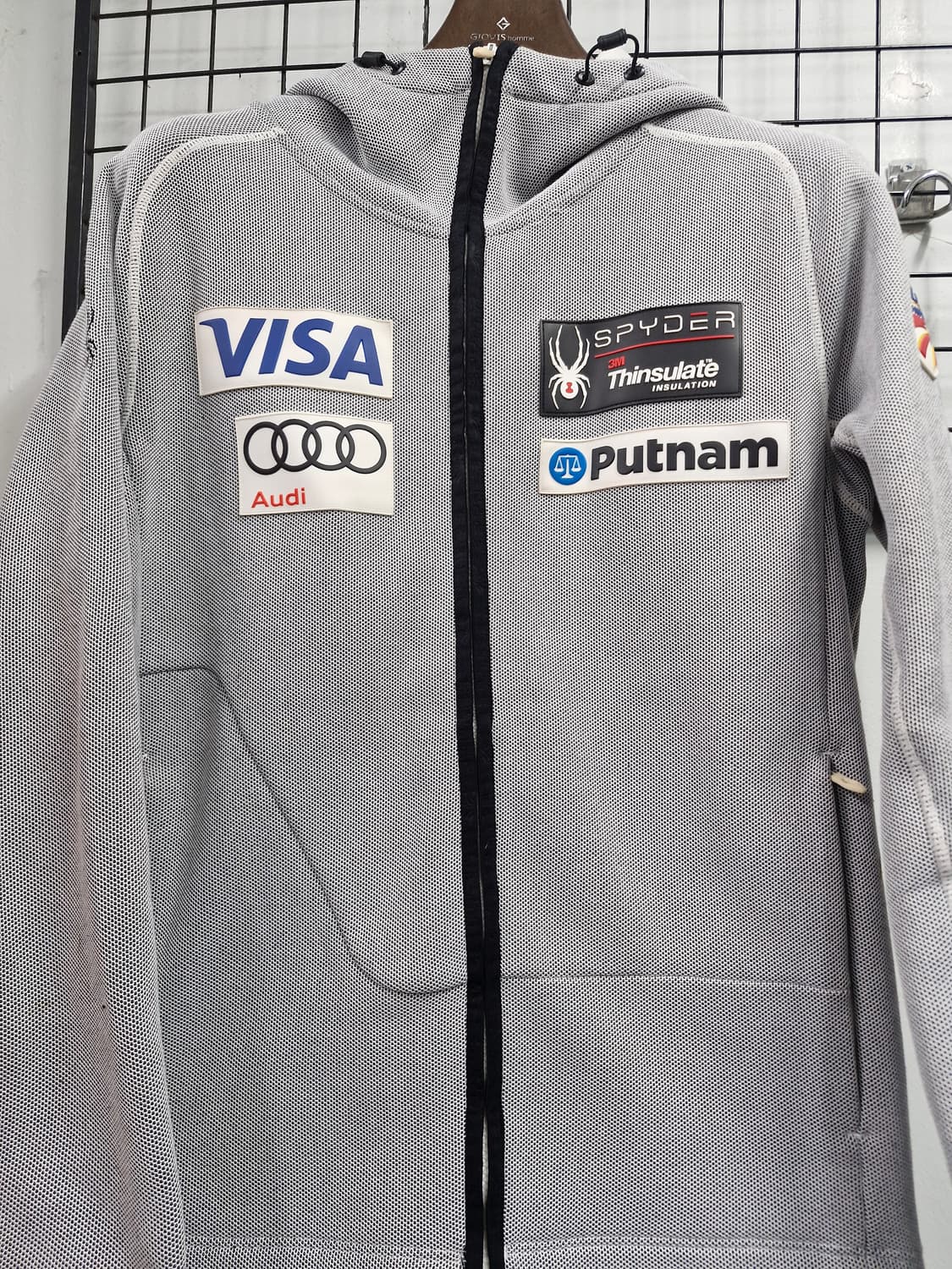 100L 스파이더 US.S.T 기모 후드 집업. 상품이미지5