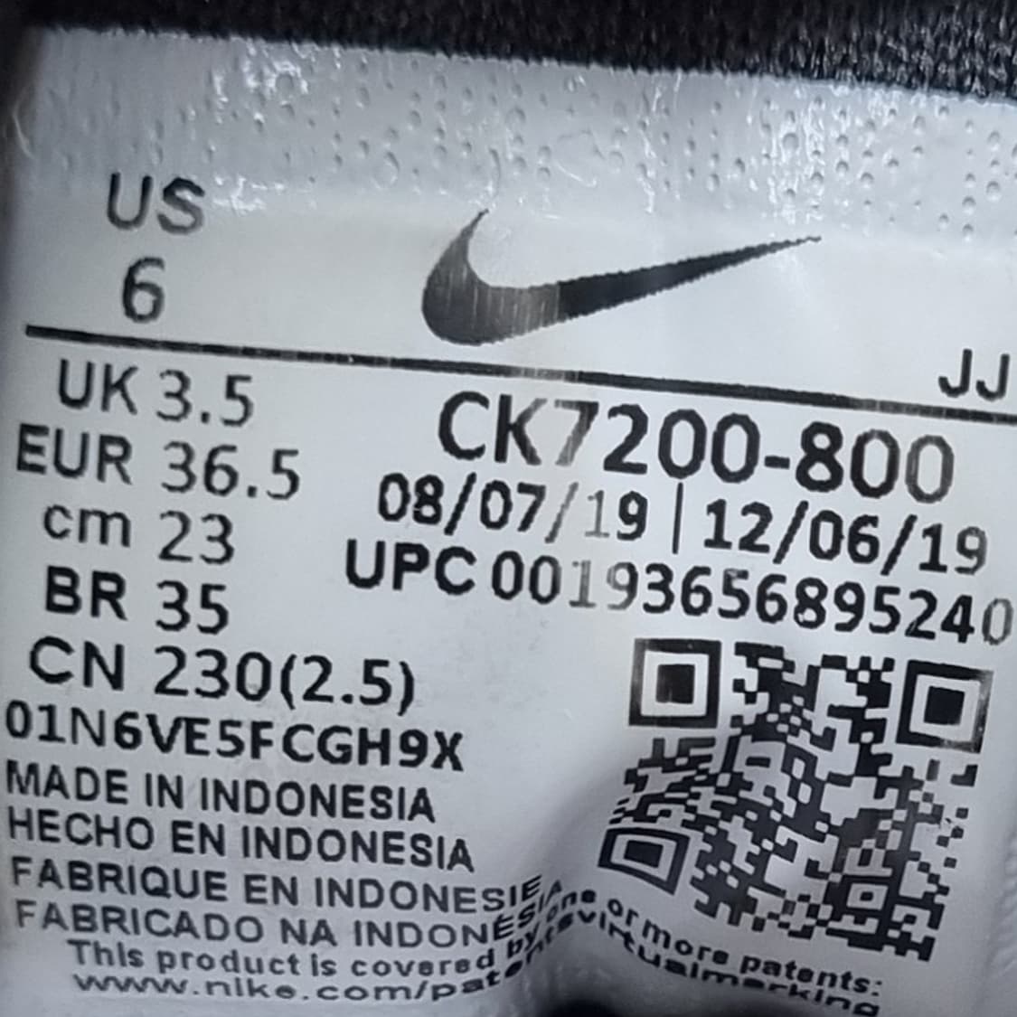 나이키 에어맥스 베로나 여성운동화230 상품이미지6