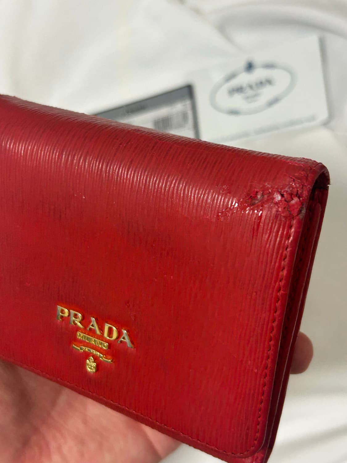 프라다 반지갑 상품이미지6