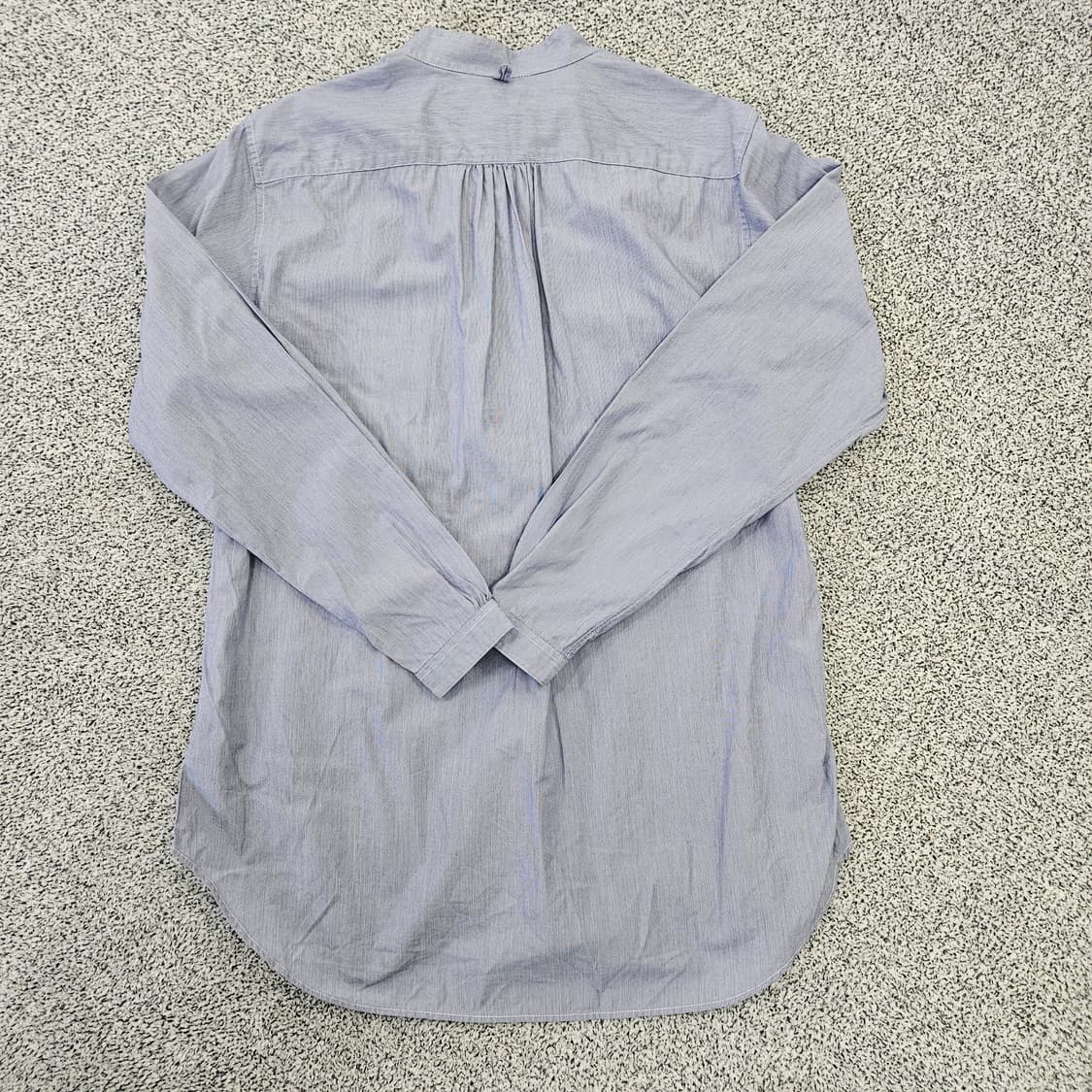 [L] 유니클로 이네스드라 협업 여성 스트라이프 셔츠 0102YH1 상품이미지4