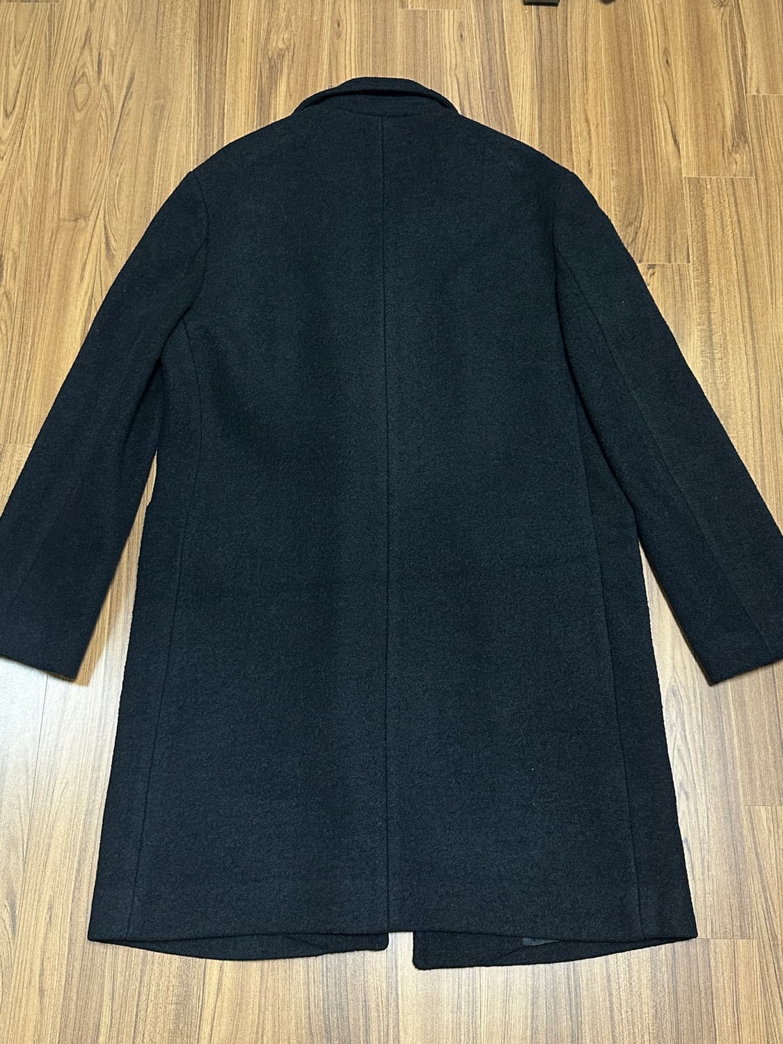 보이런던 울 블랙 코트 100 상품이미지8