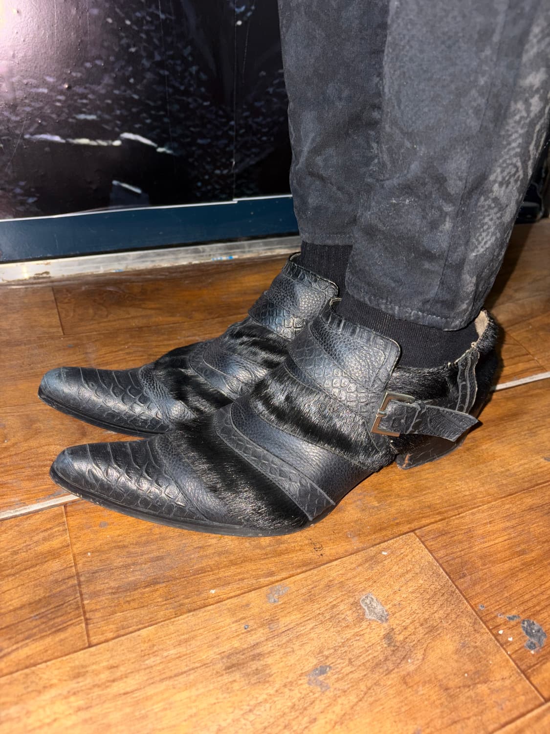 Tornado mart calf hair leather boots 상품이미지8